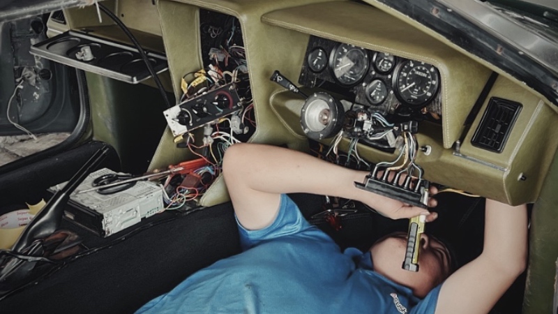 Car interior noise repair