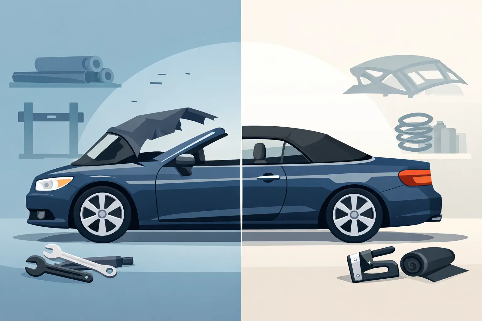 Can You Replace a Convertible Top?