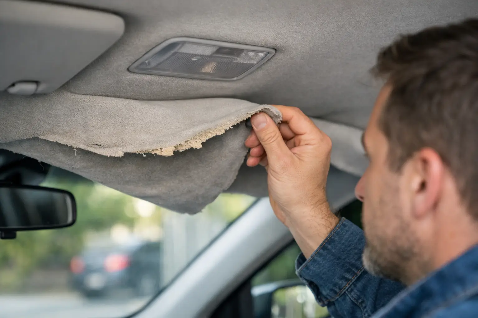 How to Spot Roof Lining Delamination