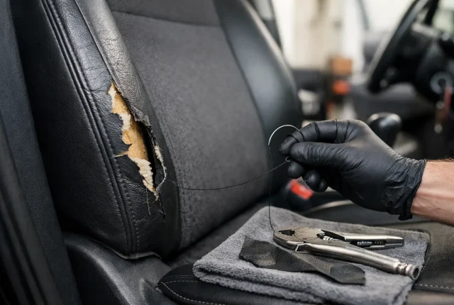 Can Torn Car Seats Be Repaired?