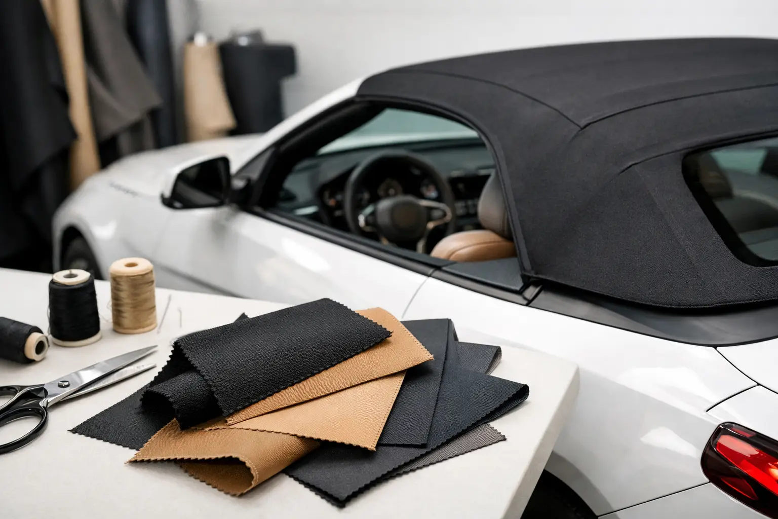 How to Choose Convertible Hood Material