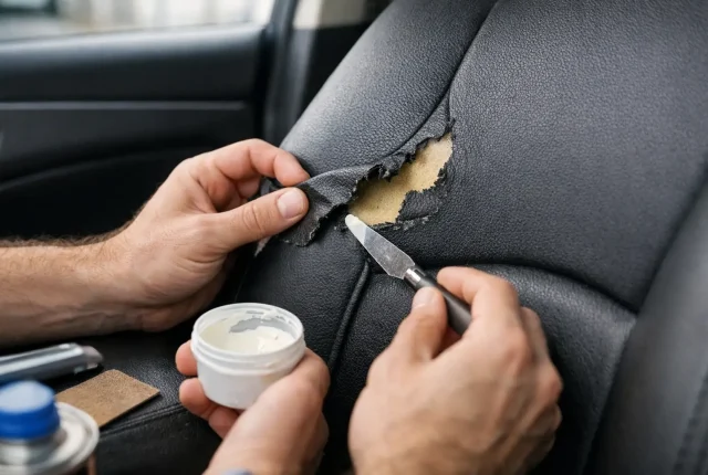 How to Fix Peeling Car Upholstery Properly