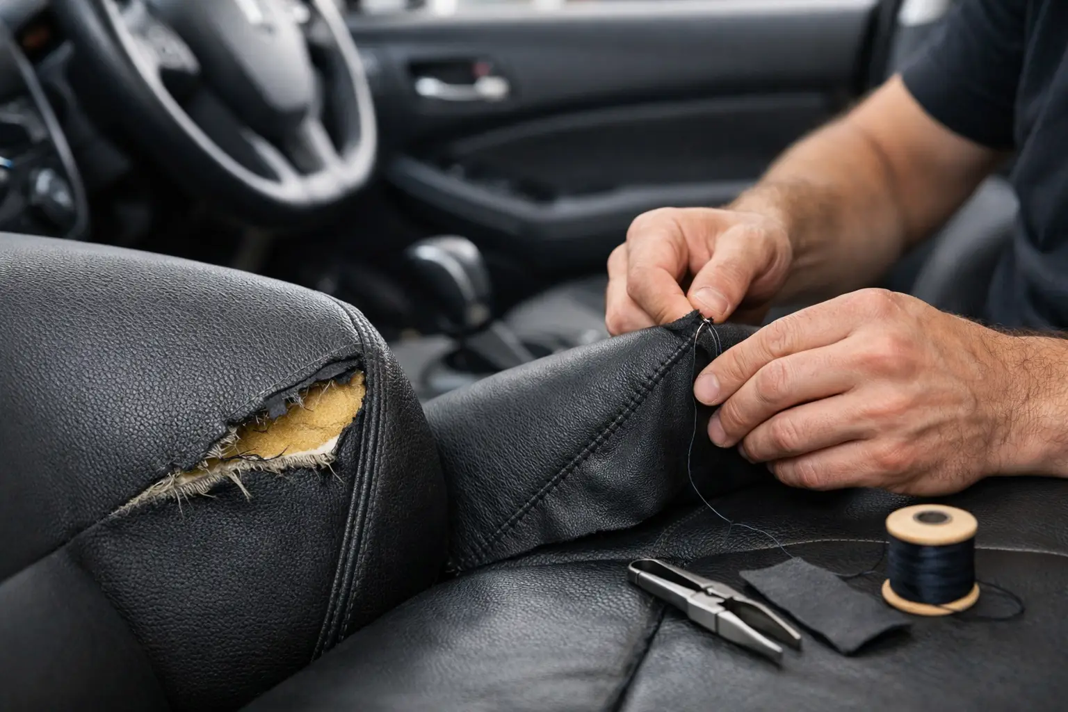 How to Replace Torn Car Upholstery Properly