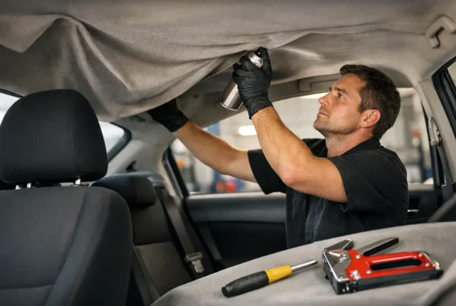 How to Restore Sagging Roof Lining Properly