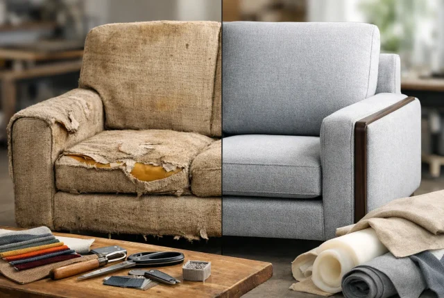 Restoration Versus Replacement Upholstery