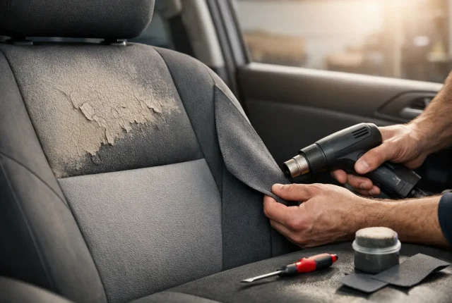 Sun Damaged Car Upholstery Repair Guide