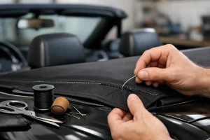 Convertible Soft Top Stitching Repair Explained