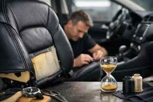 How Long Does Upholstery Repair Take for Cars?