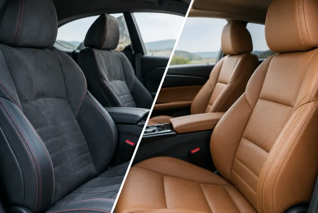 Alcantara Versus Leather Car Interiors Compared