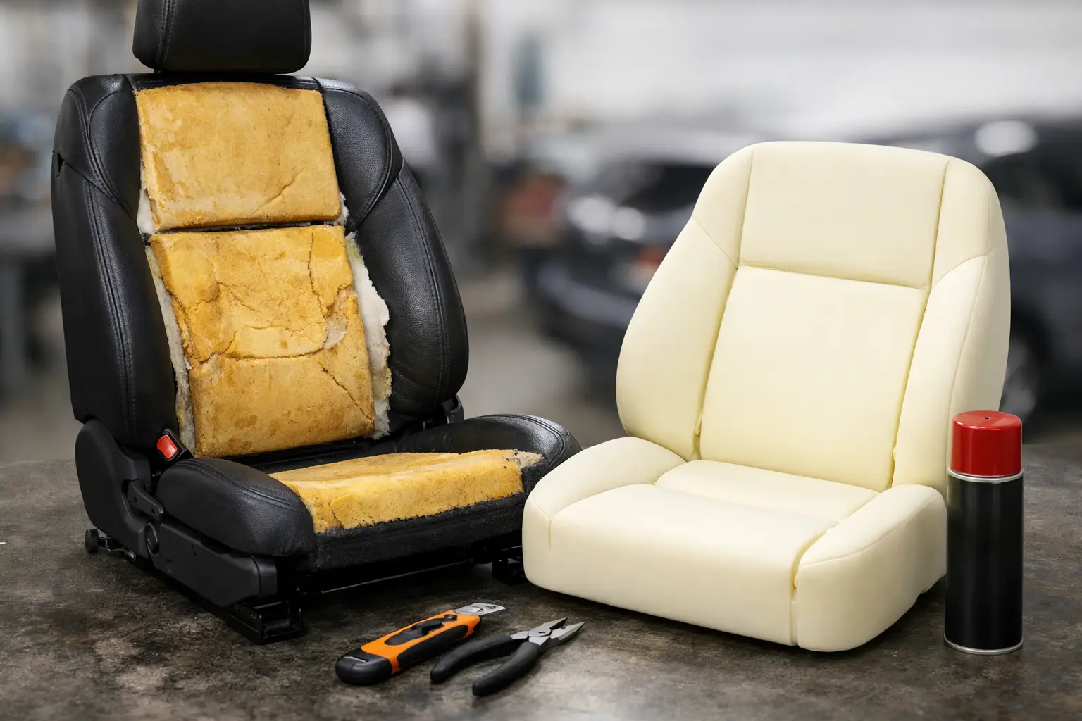 Choosing Replacement Car Seat Foam Properly