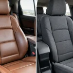 Leather Upholstery Versus Fabric Seats Compared