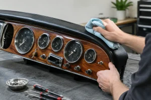 Vintage Dashboard Restoration Done Properly