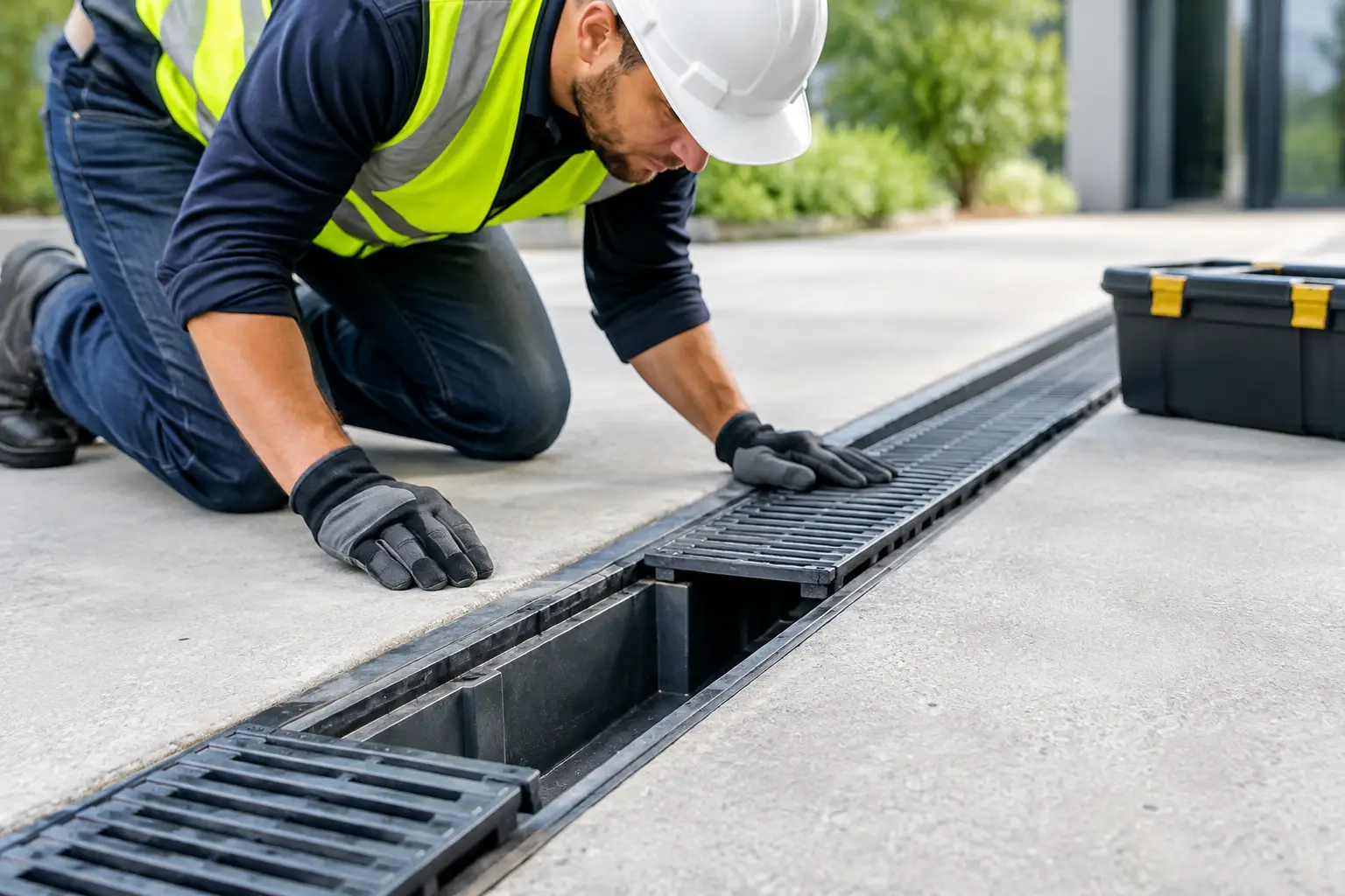 Convertible Drain Channel Inspection Guide