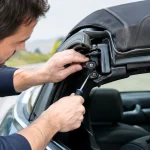 How to Fix a Loose Convertible Roof Latch Safely