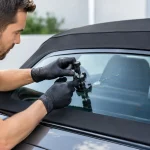 Repair Cracked Convertible Rear Window Properly